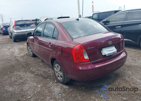 2010 Hyundai Accent Gls из США, поврежденный, VIN KMHCN4AC6AU431849